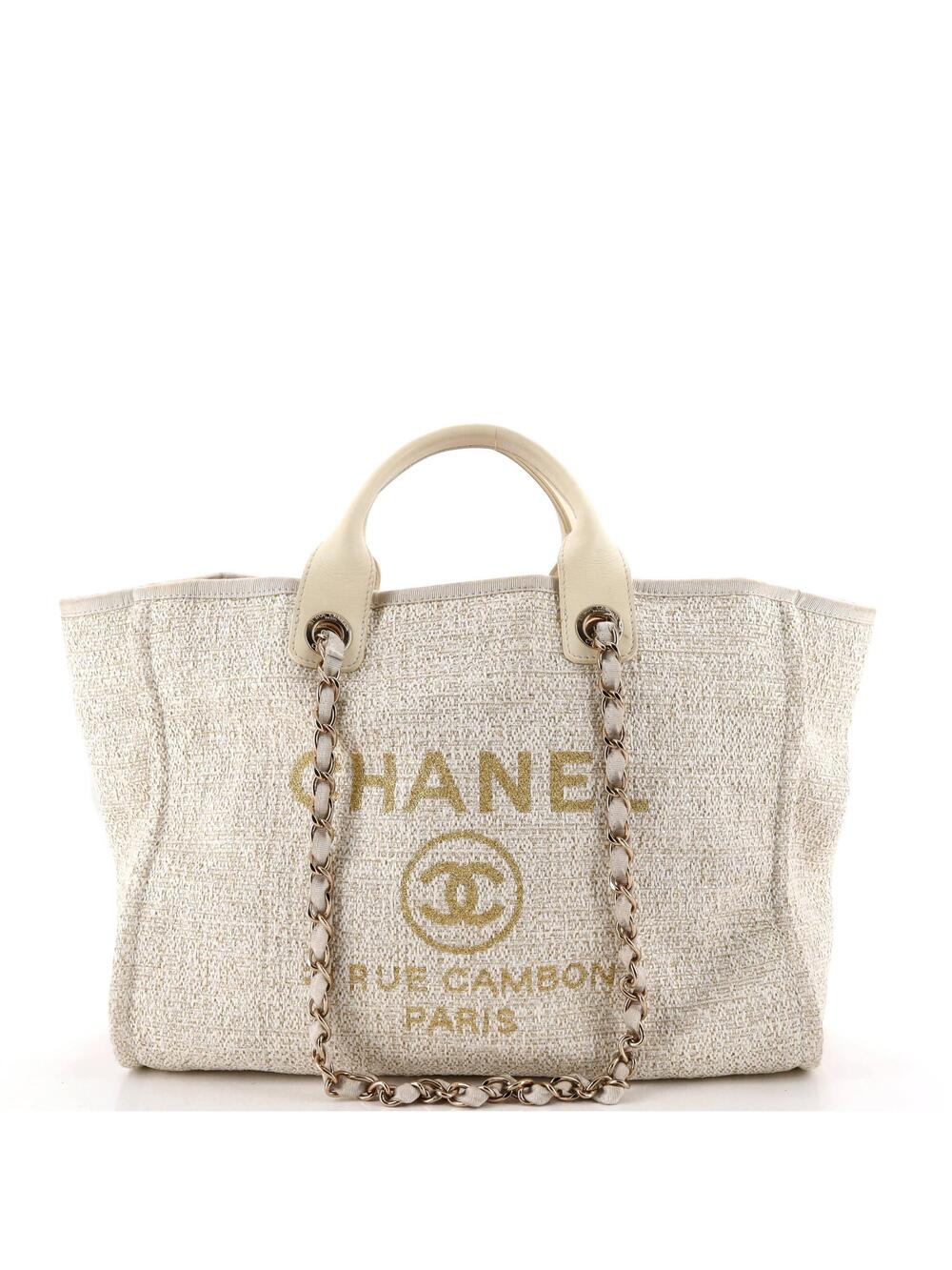 Chanel Deauville Tote Raffia With #321036C41B